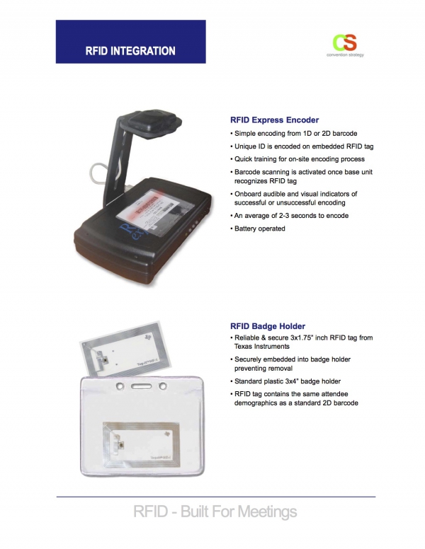 RFID Registration